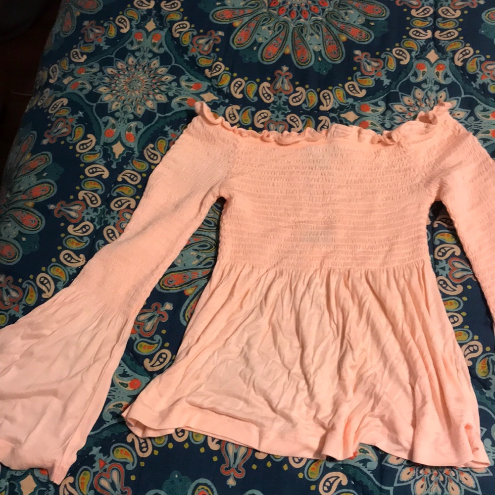 off the shoulder shirt